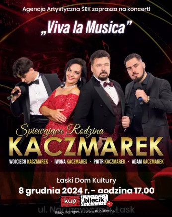 Łask Wydarzenie Koncert "Viva La Musica"