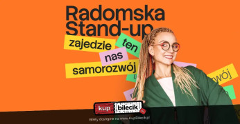 Zduńska Wola Wydarzenie Stand-up Aleksandra Radomska ''Zajedzie nas ten samorozwój"