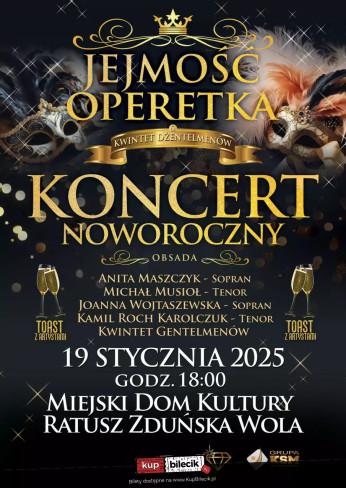 Zduńska Wola Wydarzenie Koncert "JEJMOŚĆ OPERETKA"