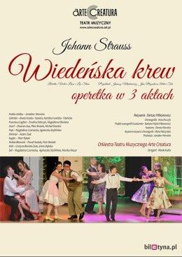 Sieradz Wydarzenie Spektakl Operetka "Wiedeńska krew" - Arte Creatura Teatr Muzyczny